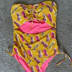 Aerie cut-out full coverage one piece